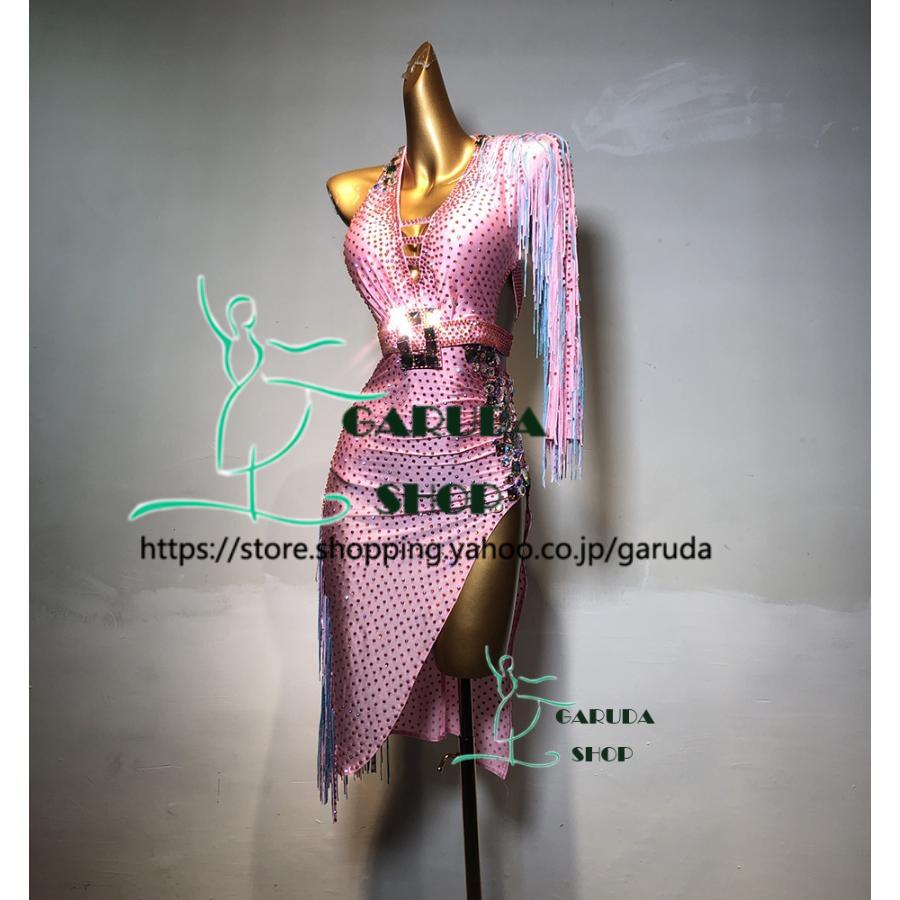 Garuda SHOP レディース社交ダンス衣装 競技ドレス ラテンドレス 高級