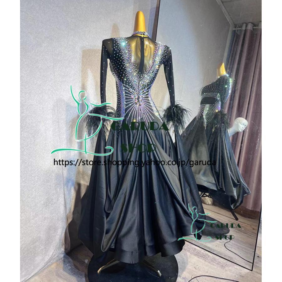 Garuda SHOP レディース社交ダンス衣装 競技ドレス ワルツドレス Garuda SHOP レディース社交ダンス衣装 競技ドレス ワルツドレス