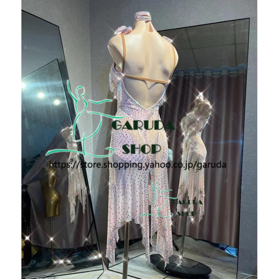 Garuda SHOP レディース社交ダンス衣装 競技ドレス ラテンドレス 高級