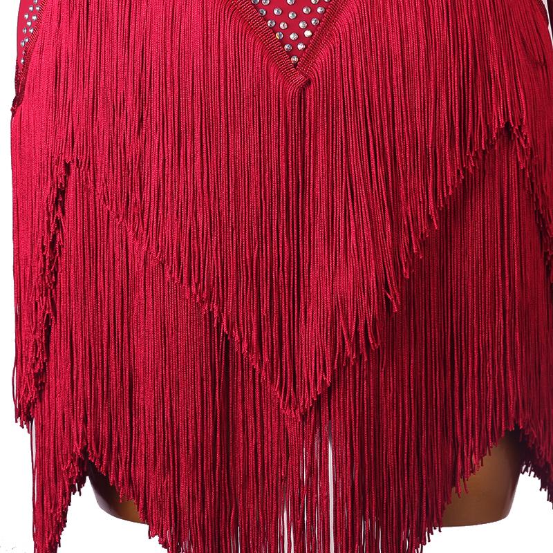 Garuda SHOP　レディース社交ダンス衣装　サイズ調整可　ラテン練習競技レッスンウエア　パーティーダンス発表会ワンピース 　品番5229 |  | 04