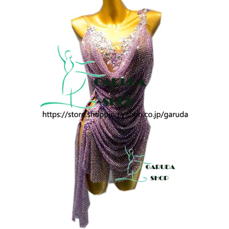 Garuda SHOP レディース社交ダンス衣装 競技ドレス ラテンドレス Garuda SHOP レディース社交ダンス衣装 競技ドレス ラテンドレス