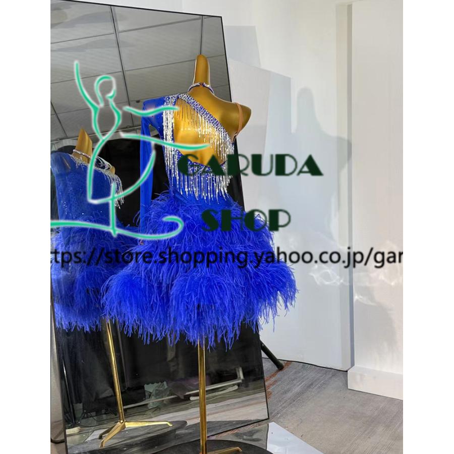 Garuda SHOP レディース社交ダンス衣装 競技ドレス ラテンドレス 高級
