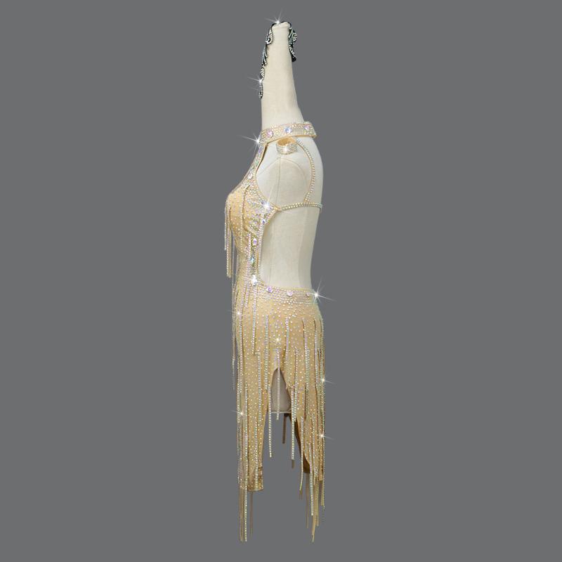 Garuda SHOP レディース社交ダンス衣装 競技ドレス ラテンドレス 高級