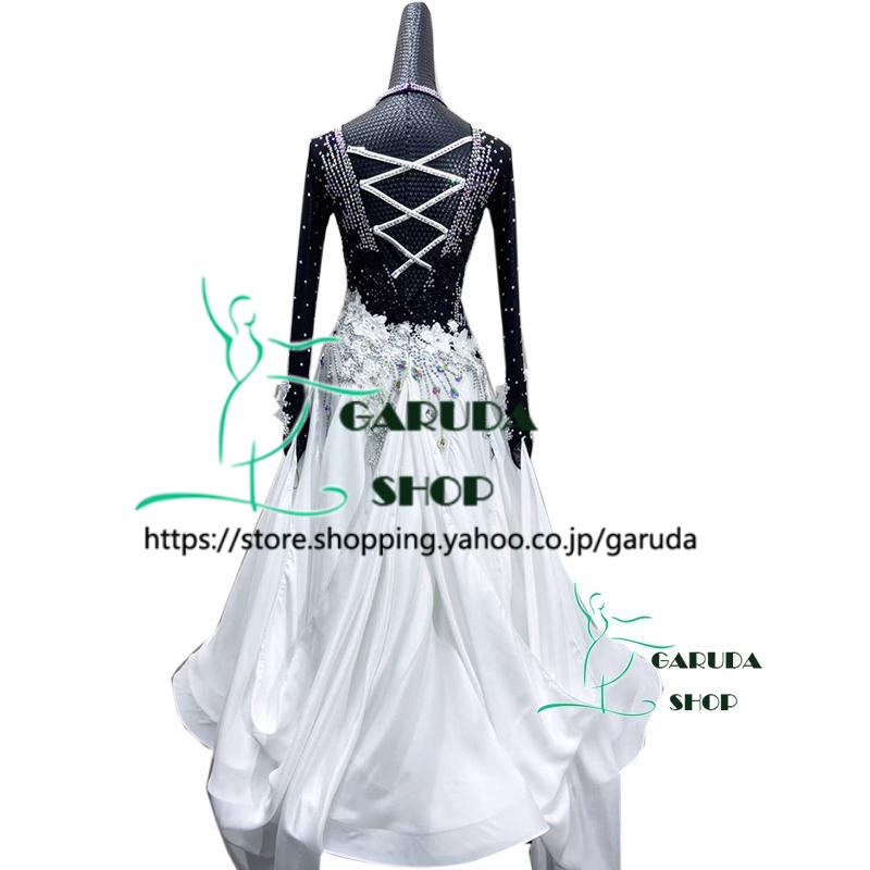 Garuda SHOP レディース社交ダンス衣装 競技ドレス ワルツドレス高級品
