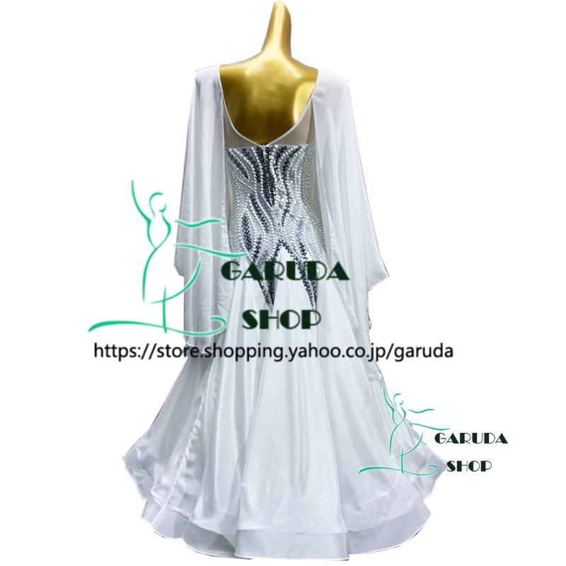 Garuda SHOP レディース社交ダンス衣装 競技ドレス ワルツドレス高級品