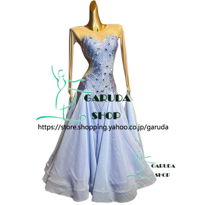 スタンダードドレス　社交ダンスドレス 競技ドレス　新品 Garuda SHOP レディース社交ダンスドレス モダン競技ドレス ワルツ