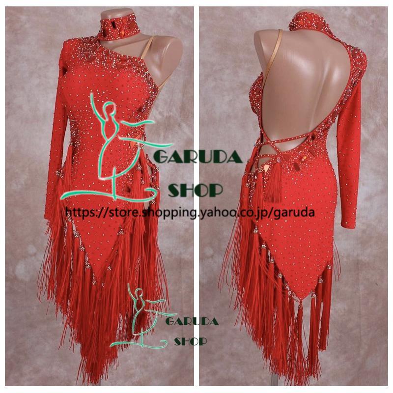 Garuda SHOP レディース社交ダンス衣装 競技ドレス ラテンドレス Garuda SHOP レディース社交ダンス衣装 競技ドレス ラテンドレス