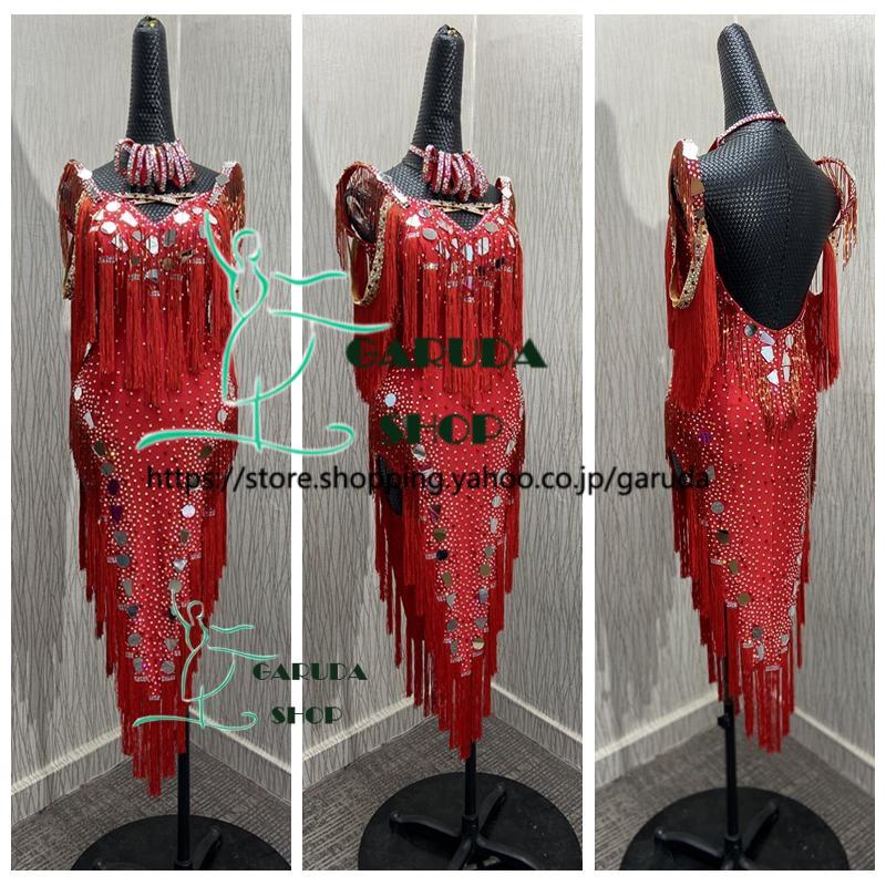 Garuda SHOP レディース社交ダンス衣装 競技ドレス ラテンドレス Garuda SHOP レディース社交ダンス衣装 競技ドレス ラテンドレス