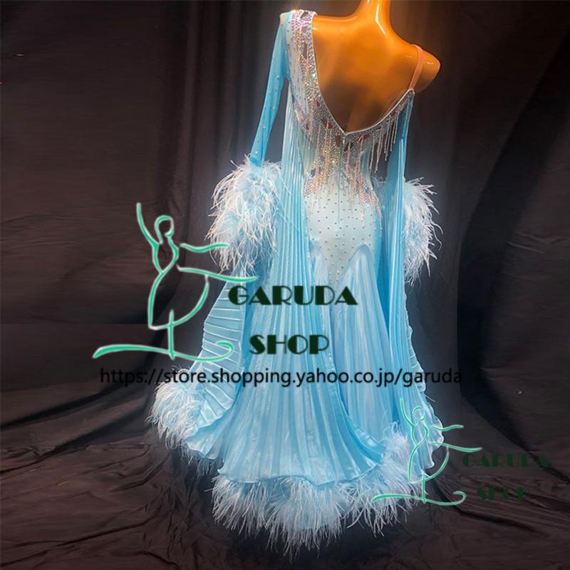 Garuda SHOP レディース社交ダンス衣装 競技ドレス ワルツドレス