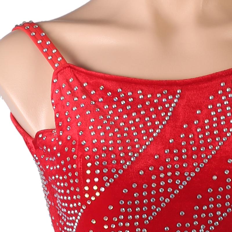 Garuda SHOP　レディース社交ダンス衣装　サイズ調整可　ラテン練習競技レッスンウエア　パーティーダンス発表会ワンピース 　品番5752 |  | 02