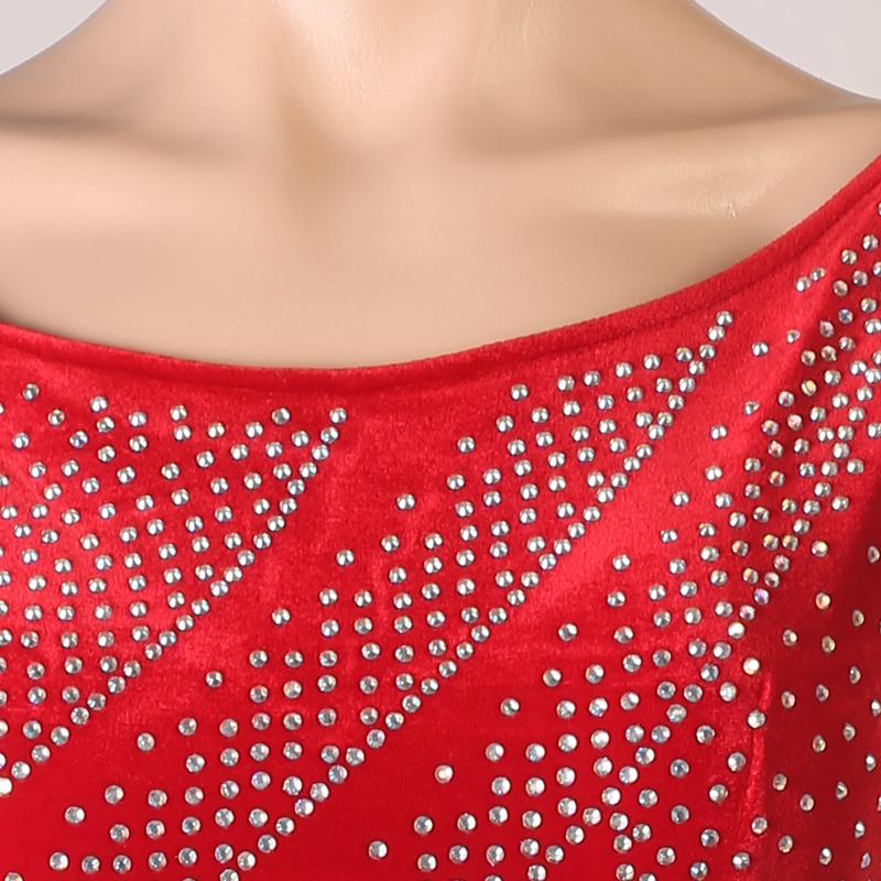 Garuda SHOP　レディース社交ダンス衣装　サイズ調整可　ラテン練習競技レッスンウエア　パーティーダンス発表会ワンピース 　品番5752 |  | 03