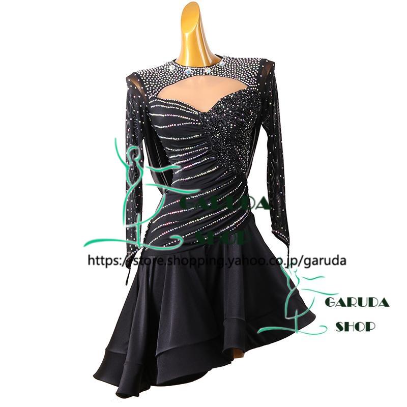 社交ダンス用ドレス 社交ダンスドレス　競技ダンス　ラテンドレス　試合　パーティ Garuda SHOP レディース社交ダンス衣装 競技ドレス ラテンドレス 高級