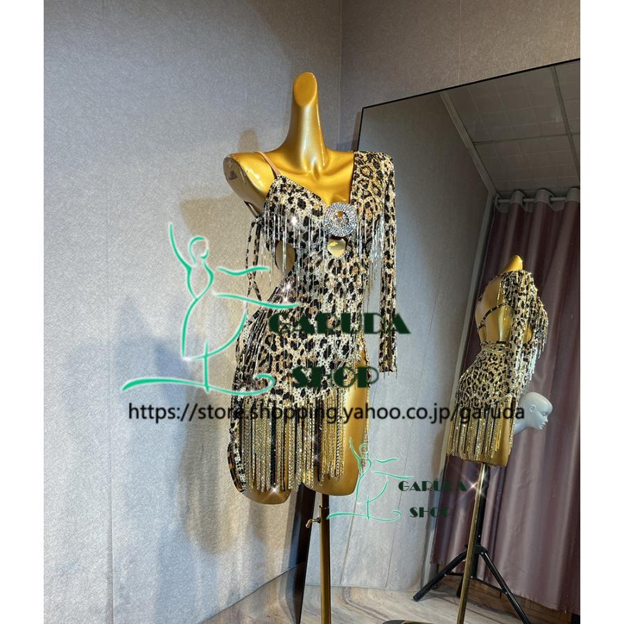 Garuda SHOP レディース社交ダンス衣装 競技ドレス ラテンドレス 高級