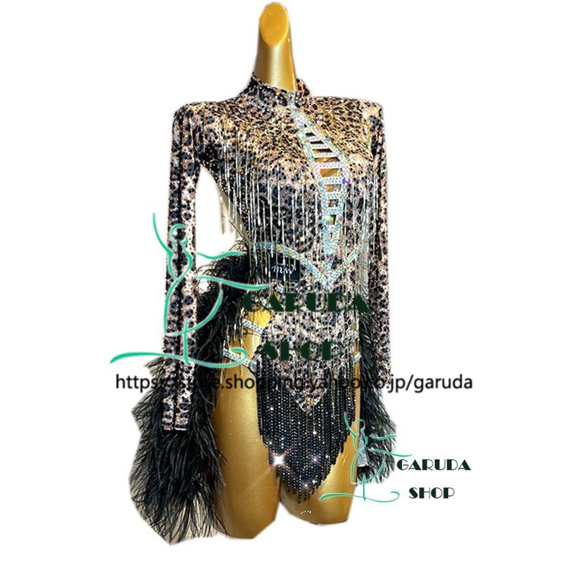 Garuda SHOP レディース社交ダンス衣装 競技ドレス ラテンドレス 高級