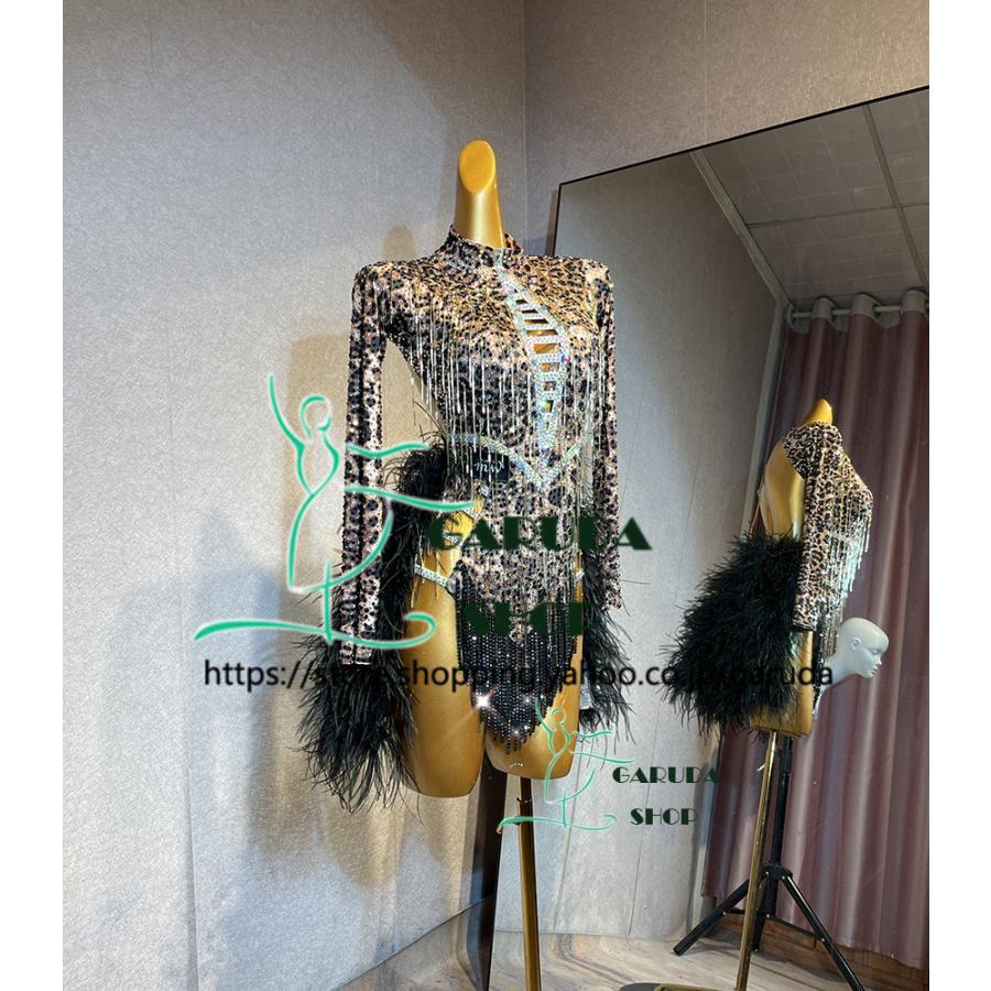 Garuda SHOP レディース社交ダンス衣装 競技ドレス ラテンドレス 高級