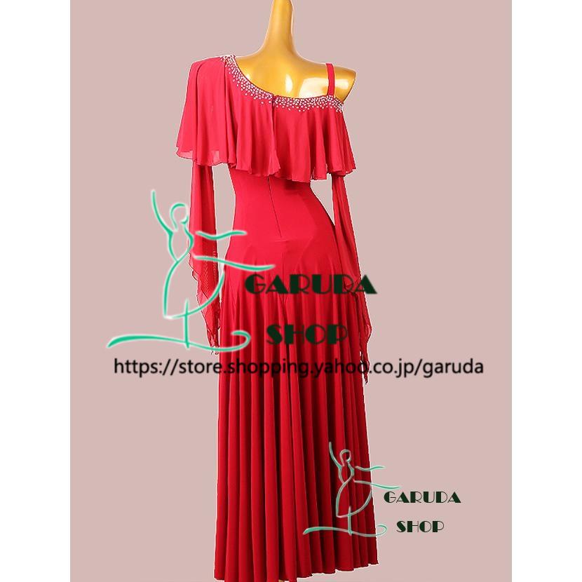 Garuda SHOP　レディース社交ダンス衣装　競技ドレス　新入荷新品　発表会用演出服パーティードレスワンピース　セミオーダー可　品番5985 |  | 01