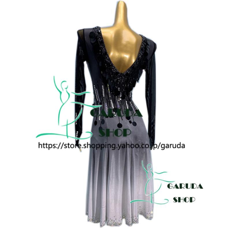 Garuda SHOP レディース社交ダンス衣装 競技ドレス ラテンドレス 高級