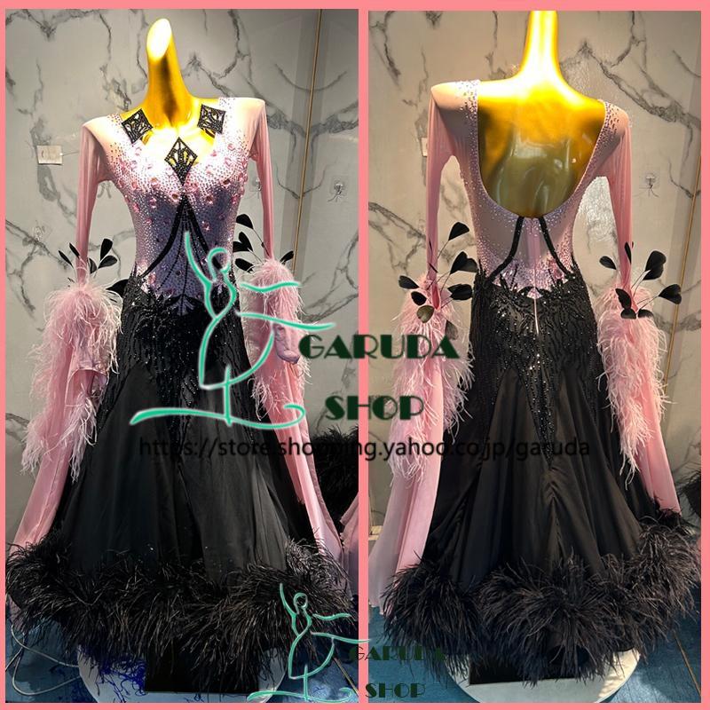 新入荷 Garuda SHOP　レディース社交ダンス衣装　競技ドレス　ワルツドレス高級品　発表会用演出服パーティードレスワンピース　セミオーダー可　品番6051 【UO2669525463】(94080円)