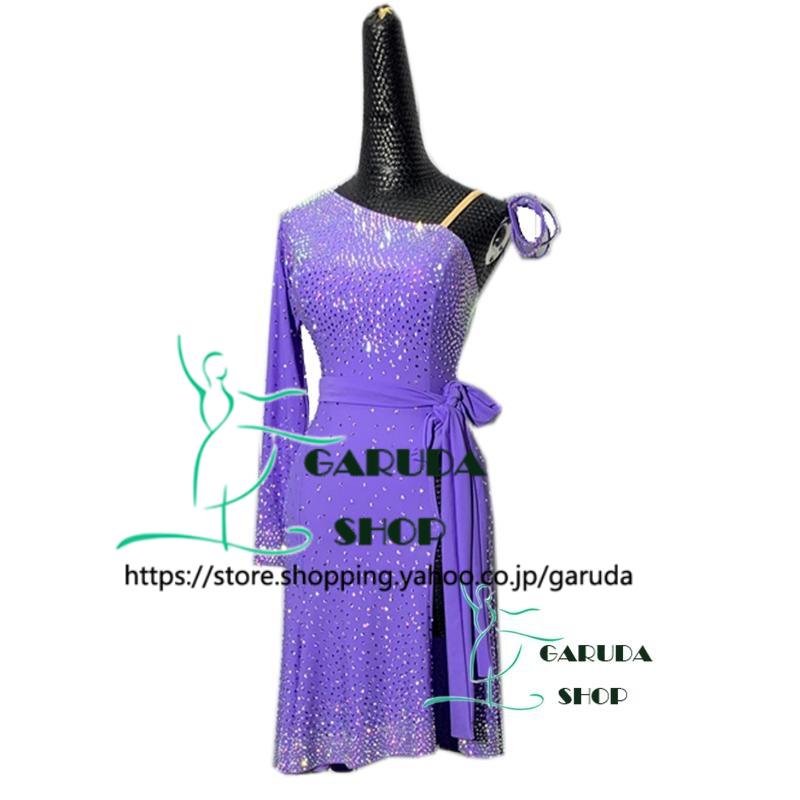Garuda SHOP レディース社交ダンス衣装 競技ドレス ラテンドレス 高級
