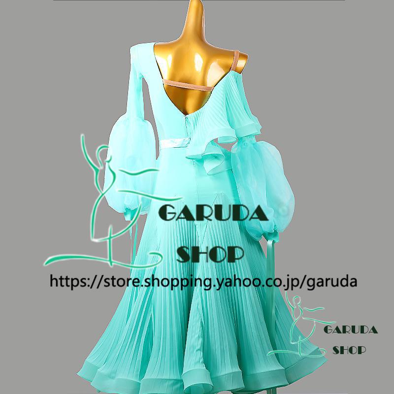 Garuda SHOP レディース社交ダンス衣装 競技ドレス ワルツドレス Garuda SHOP レディース社交ダンス衣装 競技ドレス ワルツドレス