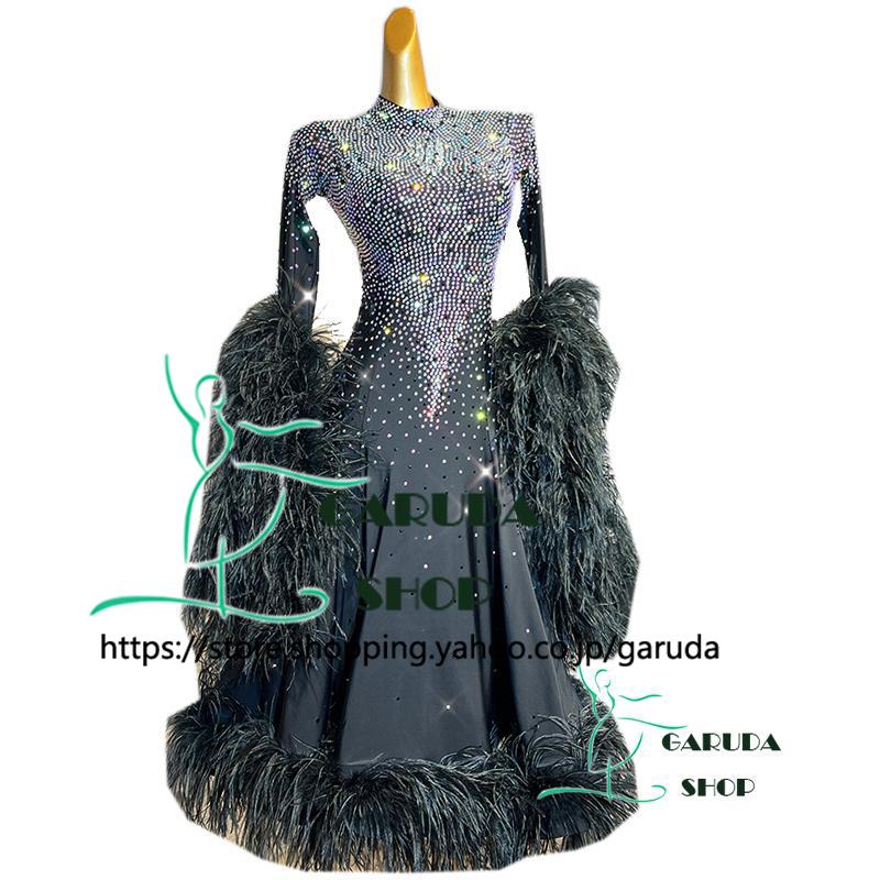 社交ダンス競技ドレス Garuda SHOP レディース社交ダンス衣装 競技ドレス ワルツドレス