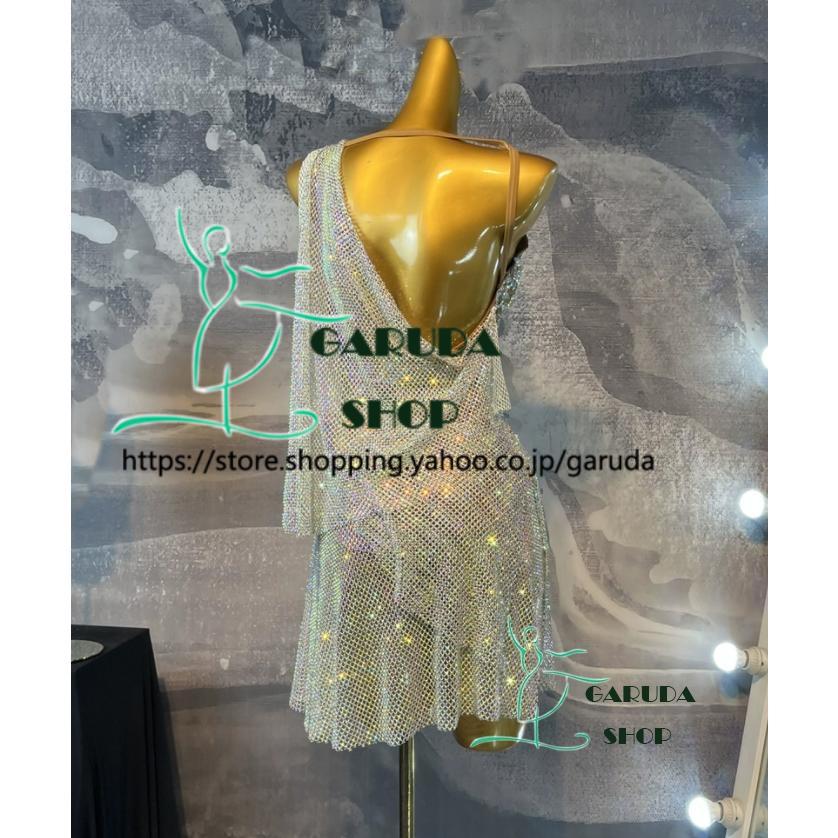 Garuda SHOP レディース社交ダンス衣装 競技ドレス ラテンドレス 高級