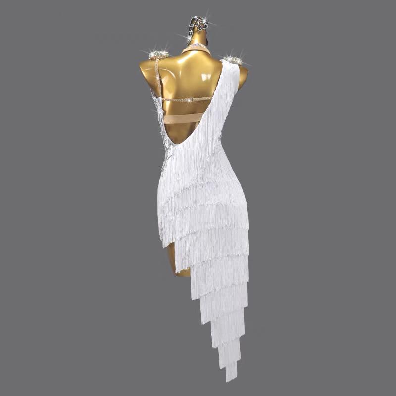 Garuda SHOP　レディース社交ダンス衣装　サイズ調整対応　ラテン練習競技レッスンウエア　パーティーダンス発表会ワンピース セット品 　3色 品番6580 |  | 03