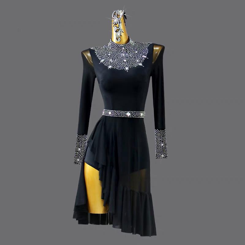 ラテンドレス Garuda SHOP レディース社交ダンス衣装 競技ドレス ラテンドレス 高級