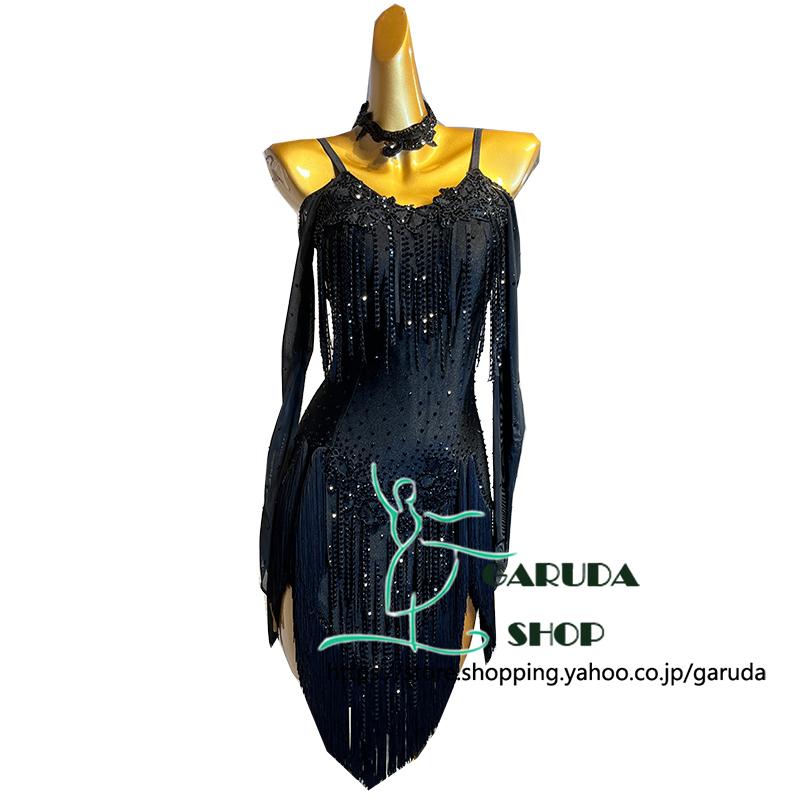Garuda SHOP レディース社交ダンス衣装 競技ドレス ラテンドレス 高級
