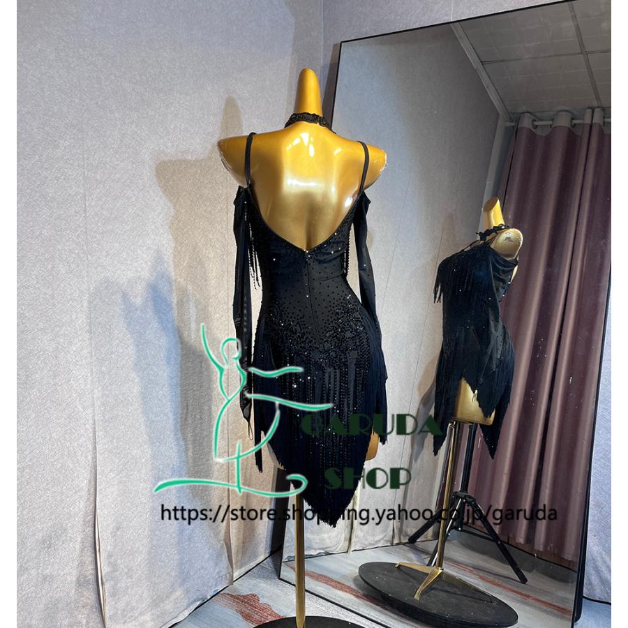 Garuda SHOP レディース社交ダンス衣装 競技ドレス ラテンドレス 高級