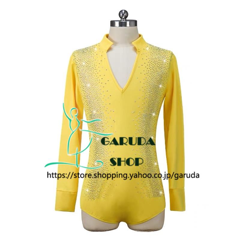 Garuda SHOP メンズ用社交ダンス衣装 競技発表会用演出服 トップス