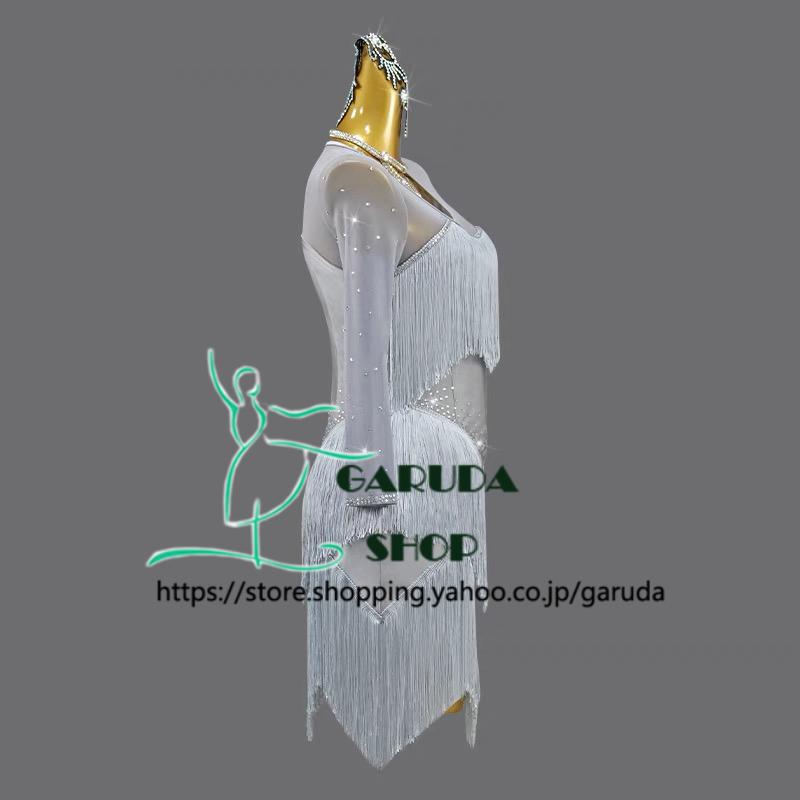 Garuda SHOP　レディース社交ダンス衣装　サイズ調整対応　ラテン練習競技試合レッスンウエア　ワンピース　 ラテンドレス　新品　品番6740 |  | 02