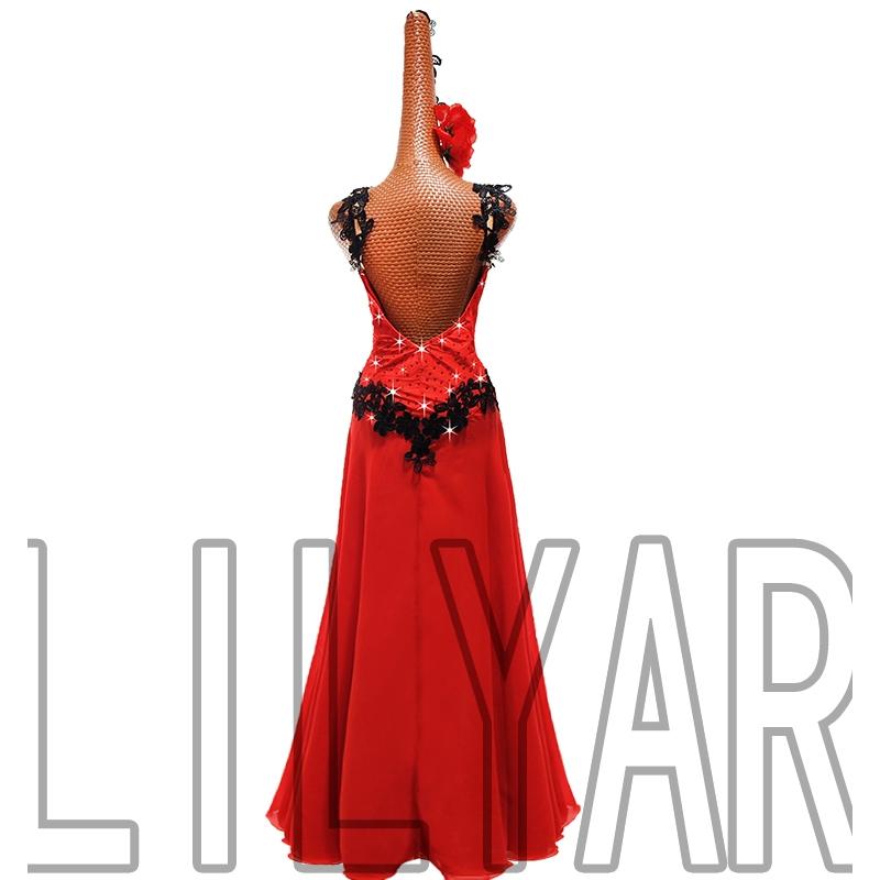 Garuda SHOP 社交ダンス衣装 レディース用ダンスモダン競技ドレス