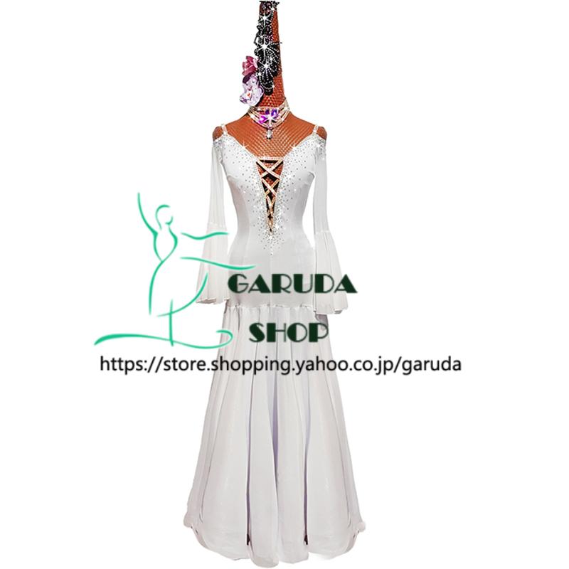 Garuda SHOP 社交ダンス衣装 レディース用ダンスモダン競技ドレス
