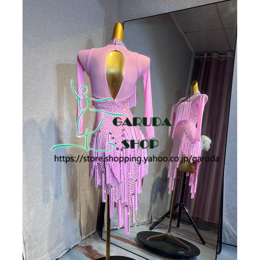 Garuda SHOP レディース社交ダンス衣装 競技ドレス ラテンドレス 高級