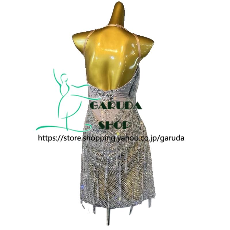 Garuda SHOP レディース社交ダンス衣装 競技ドレス ラテンドレス 高級