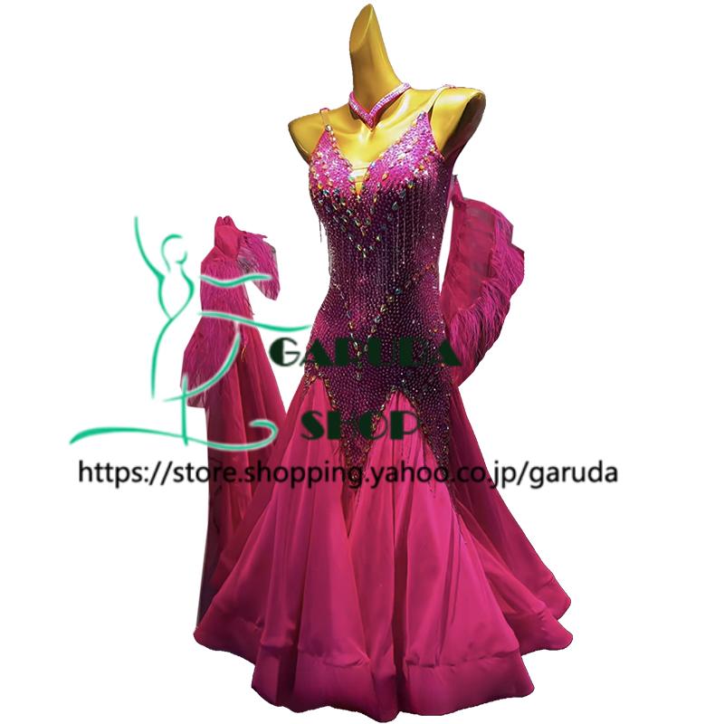 Garuda SHOP レディース社交ダンス衣装 競技ドレス ワルツドレス Garuda SHOP レディース社交ダンス衣装 競技ドレス ワルツドレス