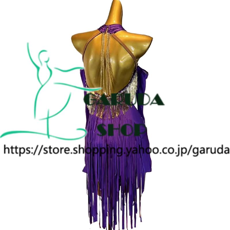 Garuda SHOP レディース社交ダンス衣装 競技ドレス ラテンドレス 高級