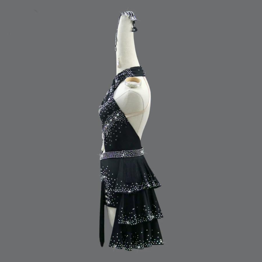 Garuda SHOP　レディース社交ダンス練習着　サイズ調整対応　ラテン練習ドレス競技試合レッスンウエア　スタンダードドレス　 ラテンドレス　品番7448 |  | 05