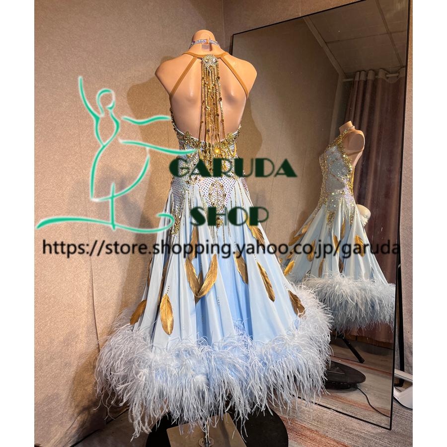 社交ダンスドレス　モダンドレス 社交ダンス ドレス#03117