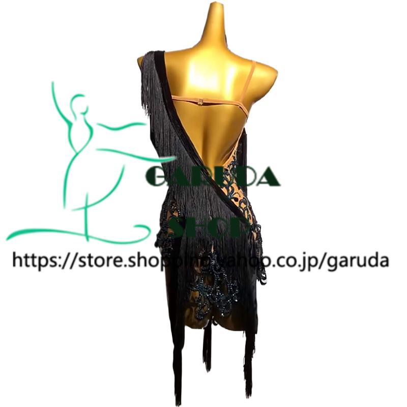 Garuda SHOP 社交ダンス高級衣装 ダンスドレス セミオーダードレス ラテン競技高級ドレス パーティードレス ラテン衣装 スタンダードドレス  品番7488の画像