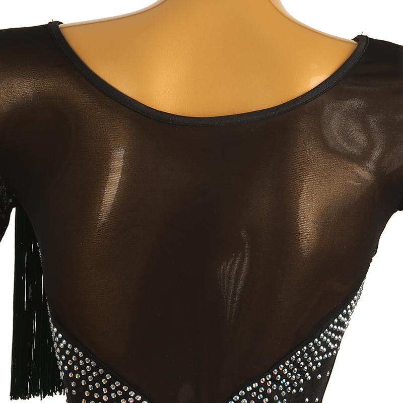 Garuda SHOP　レディース社交ダンス衣装　サイズ調整可　ラテン練習ドレス　競技レッスンウエア　パーティーダンス発表会ワンピース  2色　品番7580 |  | 06