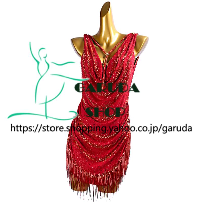 Garuda SHOP 社交ダンス高級衣装 ダンスドレス セミオーダードレス 
