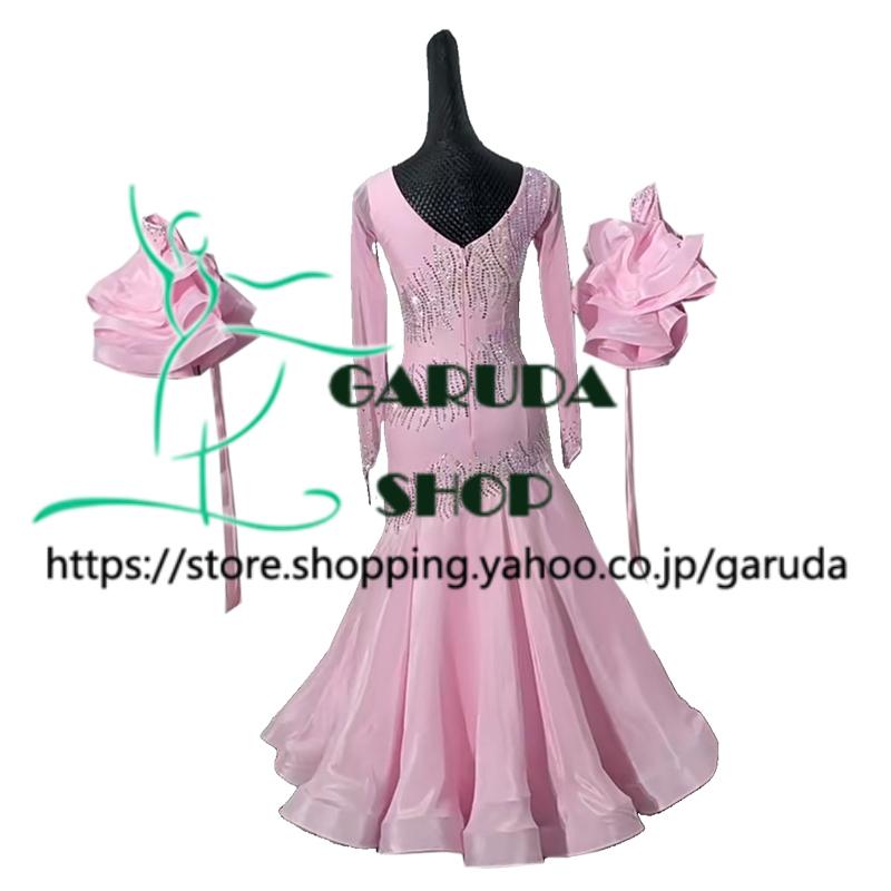 Garuda SHOP レディース社交ダンス衣装 競技ドレス モダンドレス高級