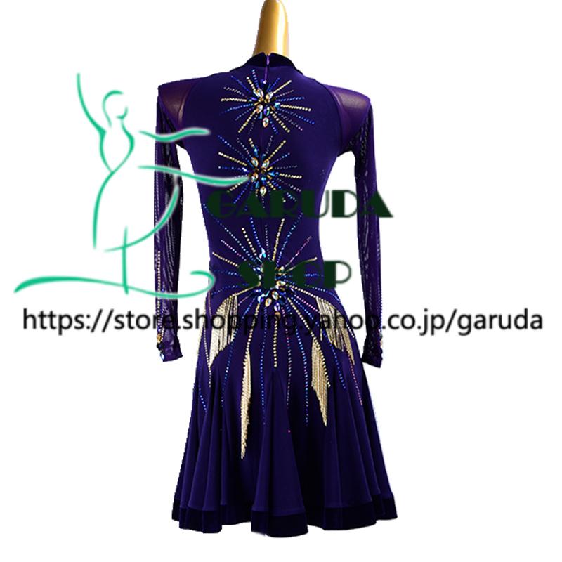 【NEW！ 超特価品】社交ダンス用ドレス 競技用 モダンドレス ソシアルダンス NEW】社交ダンス用ドレス 競技用 モダンドレス ソシアルダンス Garuda
