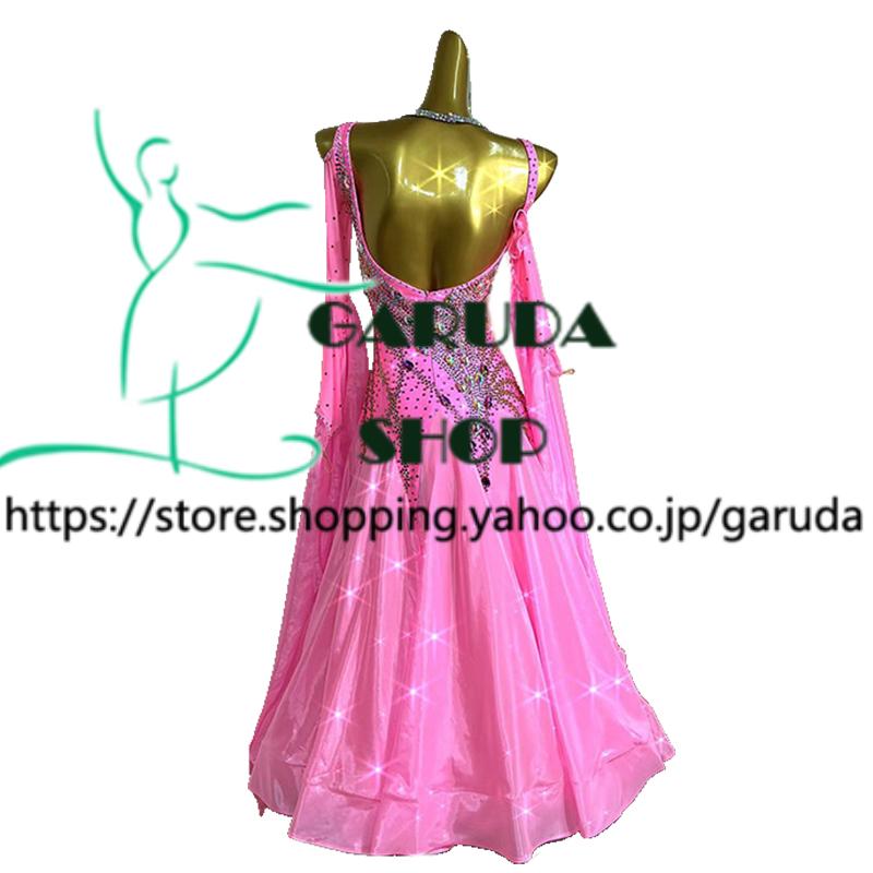 Garuda SHOP レディース社交ダンス衣装 競技ドレス モダンドレス高級
