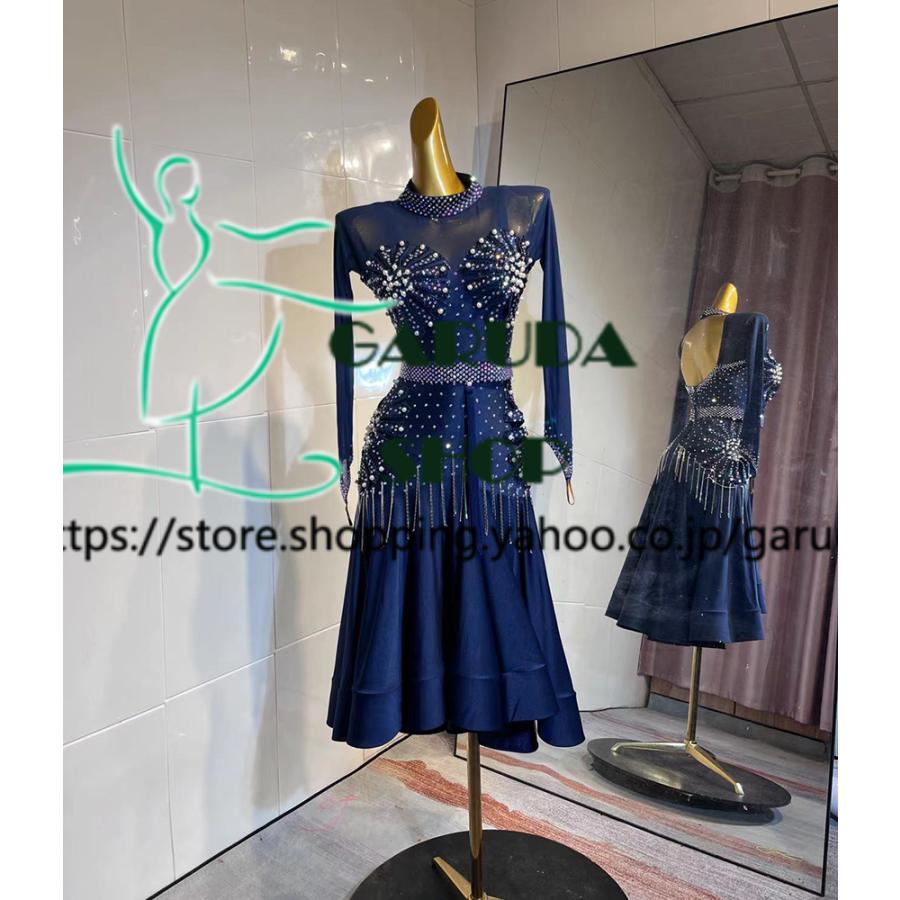 Garuda SHOP 社交ダンス高級衣装 ダンスドレス セミオーダードレス