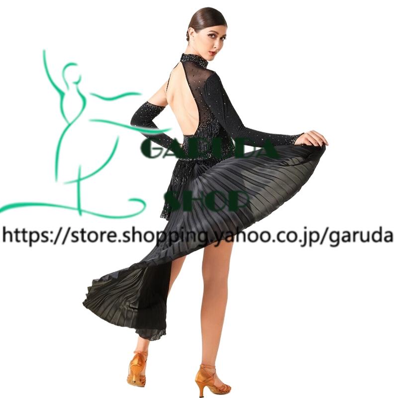 Garuda SHOP 社交ダンス高級衣装 ダンスドレス セミオーダードレス ラテン競技高級ドレス パーティードレス ラテン衣装  Latinドレス  品番8173の画像