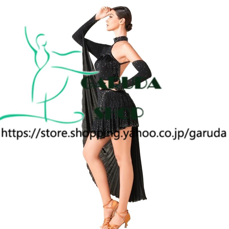 Garuda SHOP 社交ダンス高級衣装 ダンスドレス セミオーダードレス ラテン競技高級ドレス パーティードレス ラテン衣装  Latinドレス  品番8173の画像