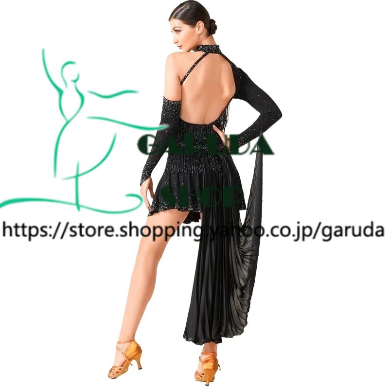 Garuda SHOP 社交ダンス高級衣装 ダンスドレス セミオーダードレス ラテン競技高級ドレス パーティードレス ラテン衣装  Latinドレス  品番8173の画像